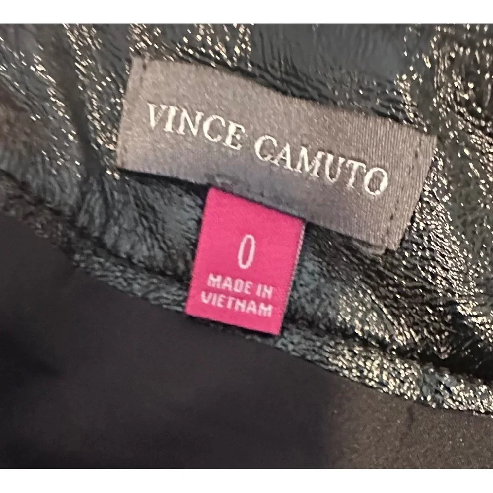 Vince Camuto Black & White Abstract‎ Print Pencil Skirt Size 0